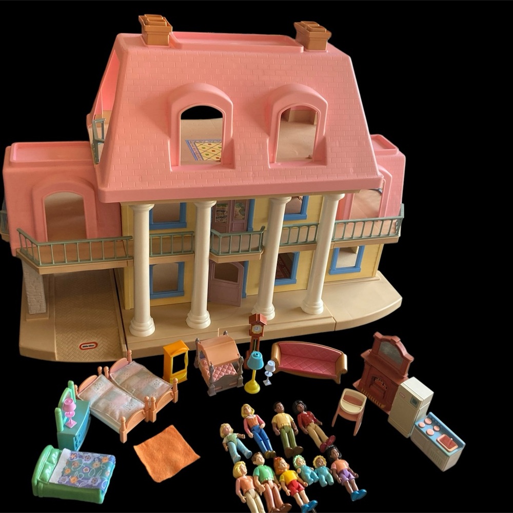 1989 original Little Tikes Grand Mansion dollhouse!